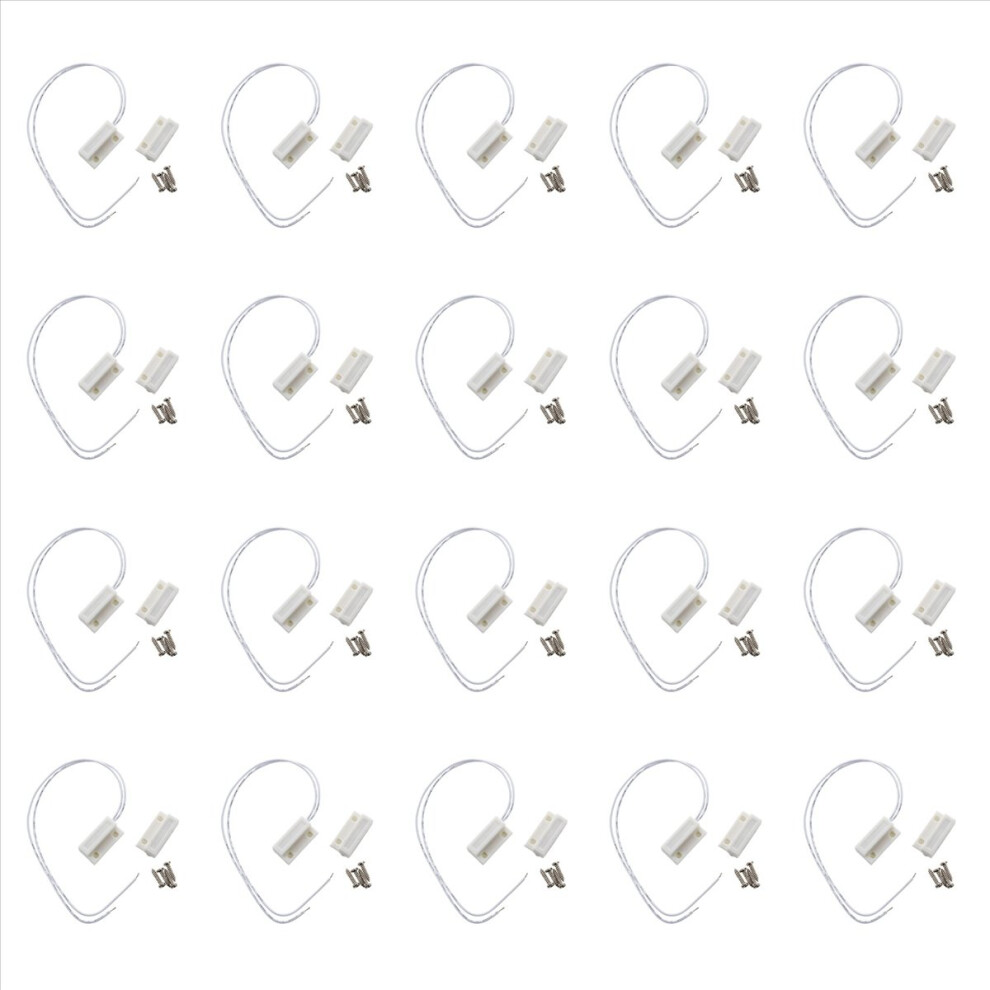 White Door Window Contacts Magnetic Switch Sensor 4853158891428