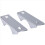 Antenna Pole Mount Bracket with Double U-Bolts Clamp V Jaw Bracket 4