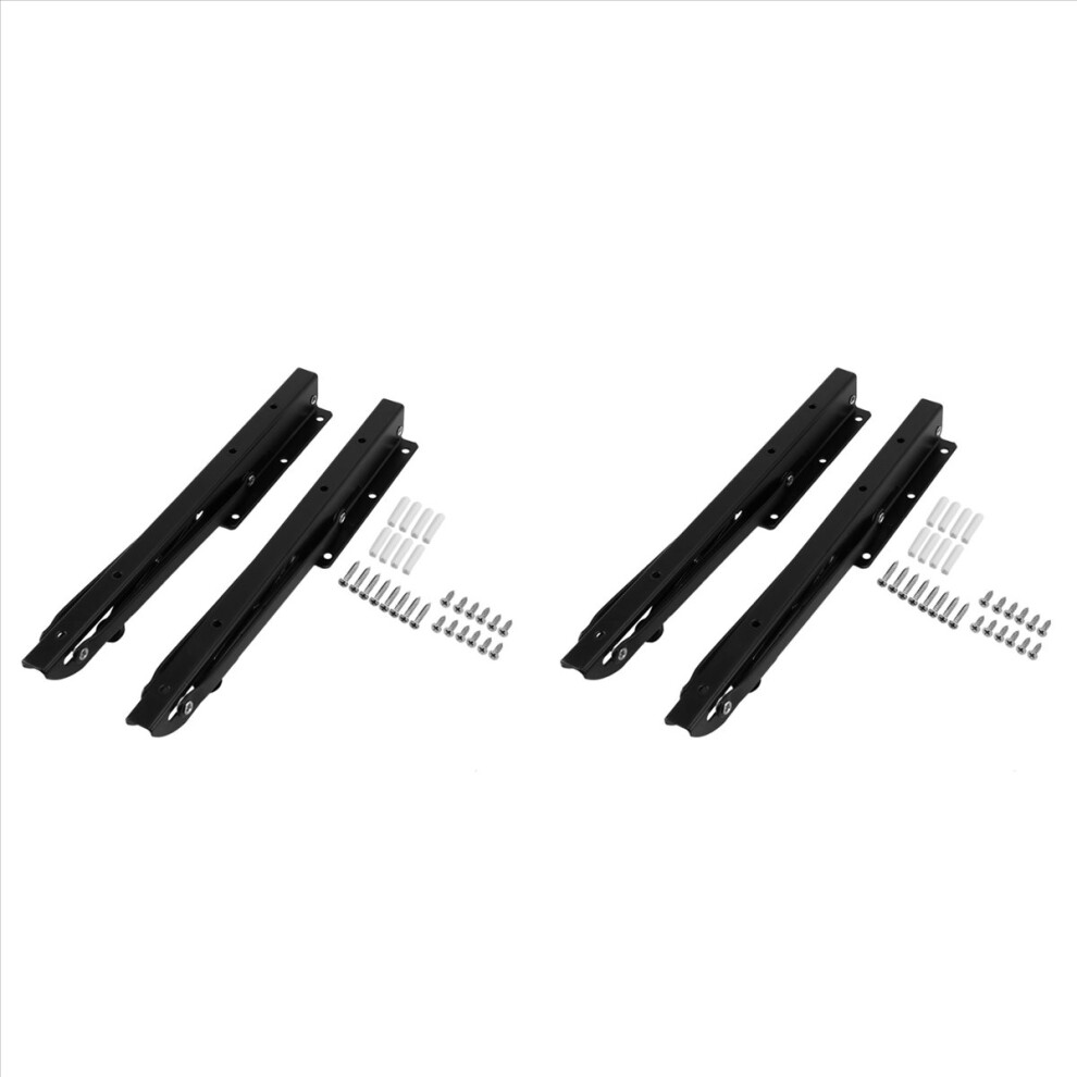 2Pcs 12Inch Folding Shelve Heavy Duty Metal Shelving Support Bracket 4853158830236