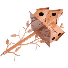 Garden Bird House with Pole Bird Feeders for Courtyard Patio, Style E