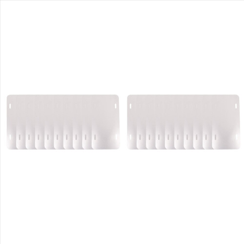 Placas de carro em branco para sublimação, 6 polegadas x 3 polegadas, pacote com 10 unidades, alumínio