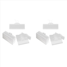 50PCS Aluminum Plant Labels Tree Double-Sided Tags