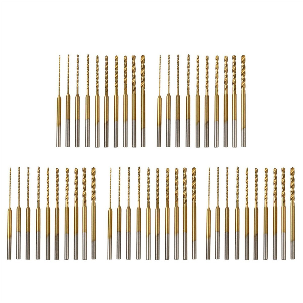 Micro-Twist Drill Bit Set-10Pcs 0.6Mm-2.2Mm Tiny Drill Bit 2.35 Shank 4853188037254
