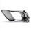 Left Car Interior Door Inner Handle for Silver Grey 4