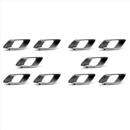 Left Car Interior Door Inner Handle for Silver Grey