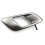 Left Car Interior Door Inner Handle for Silver Grey 5
