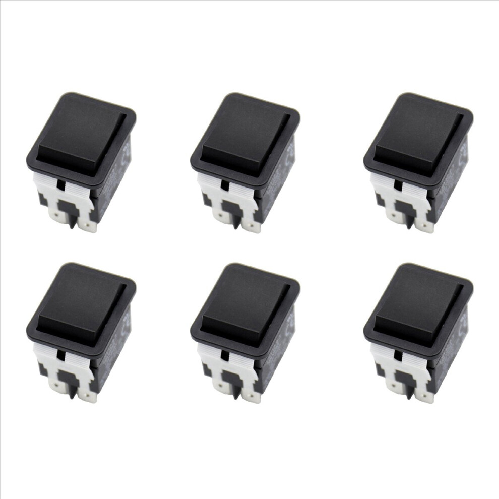 Hy12-9-3 6Pins Industrial Electric Rocker Switch 125V/250V Pushbutton 4853188016785