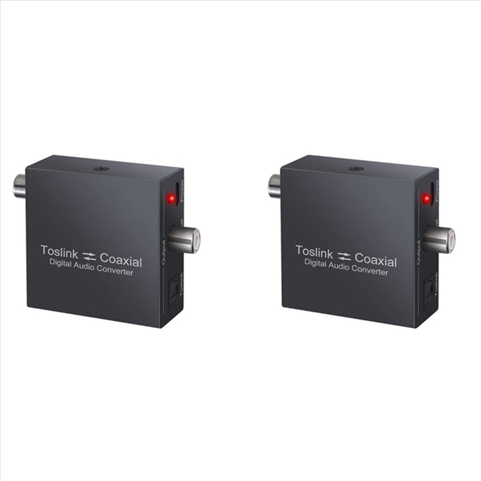 Bi-Directional Coaxial Converter, Optical Spdif Toslink Converter 4853188098903