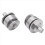 41MM Motorcycle Front Screw Fork Cover Bolts(Silver) 4