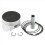 Kit de segments de piston de moto 15 mm, joint de segment de piston de cylindre 3