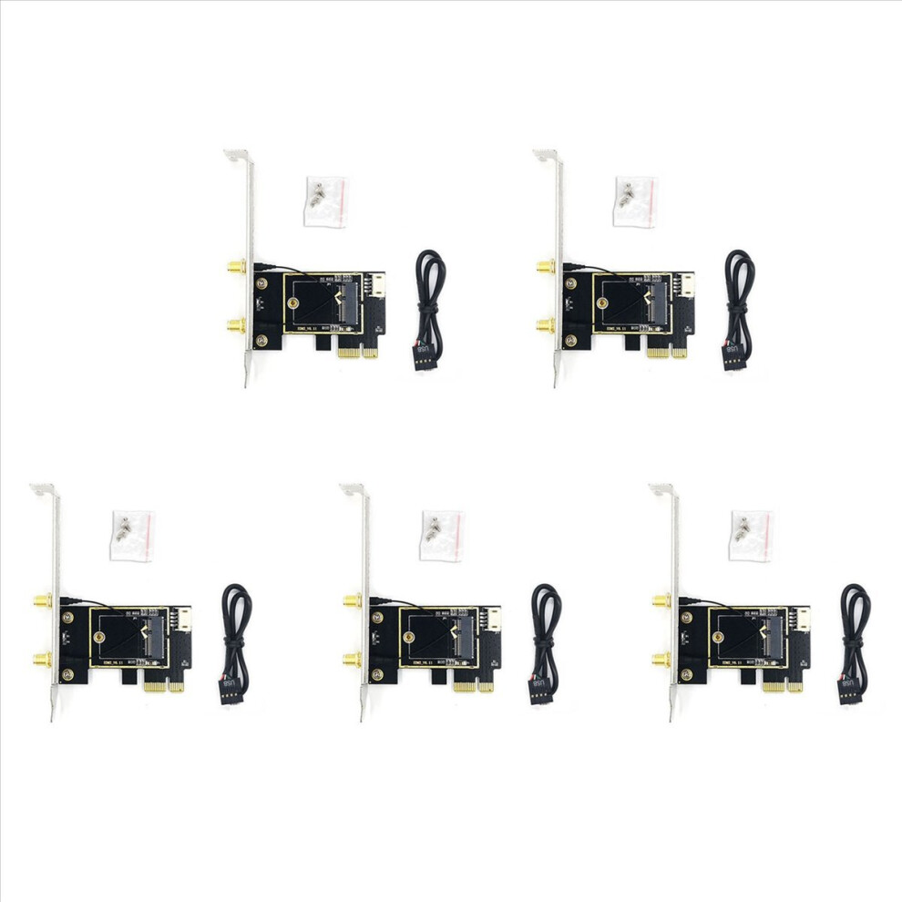 Photos - Other for Computer Markenlos NGFF M.2 to PCIE PCIE Adapter Card Supports Wireless Network Card 