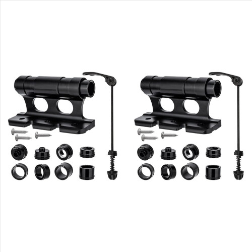 Bike Front Fork Mount Block,Quick Release Thru Axle for Truck/Trailer