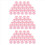 24x ein Dragees Mini-Biberon 4x9cm Strass Unser Rose-Geschenk 1