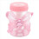 24x ein Dragees Mini-Biberon 4x9cm Strass Unser Rose-Geschenk 2