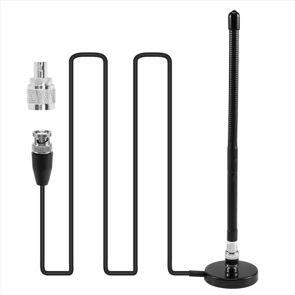 Cb Aerial Antenna 27Mhz Soft Whip Magnetic Base Bnc Pl259 Connector 4854155062729