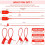 300 Pcs Plastic Tamper Seals, Numbered Zip Ties Security Tags 250mm 3