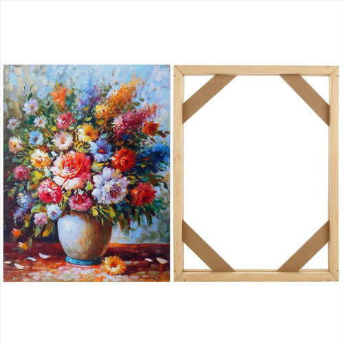 2 Set DIY Solid Wood Canvas Frame Kit, 16X20Inch for Oil Paintings 1