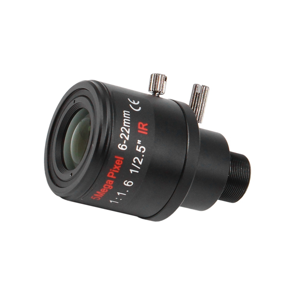6-22Mm 5Mp M12 Mount Varifocal Lens F1.6 Manual Zoom Lens A 4854155004385