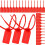 300 Pcs Plastic Tamper Seals, Numbered Zip Ties Security Tags 250mm 1