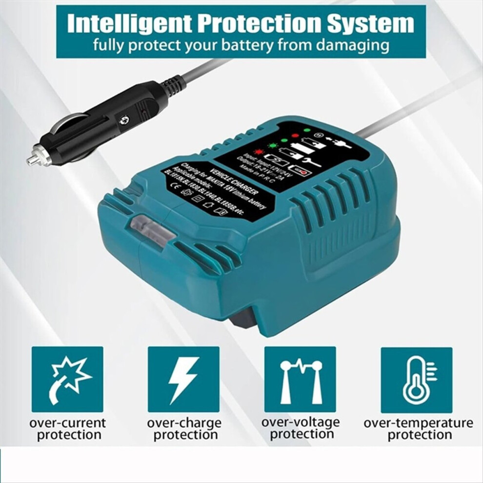 Li-Ion Battery Lighter Plug Mini Charger Vehicle Charger 4852331096162