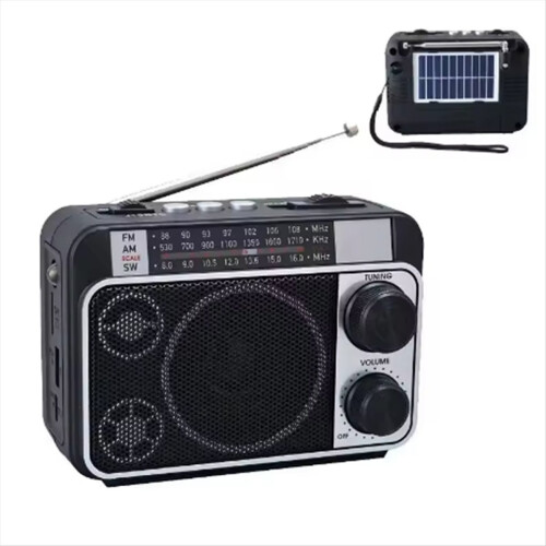 FM AM SW Radio Solar Charging Radios Receiver Bluetooth Speaker 1