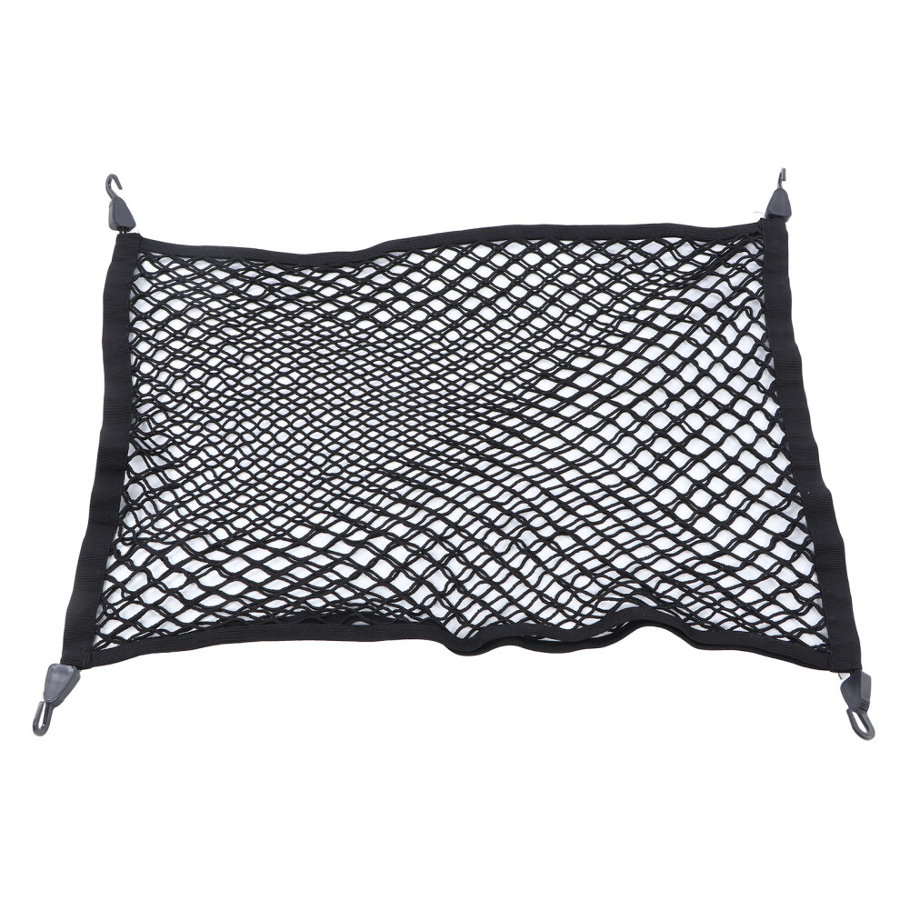 Car Nylon Elastic Mesh 4 Hook Rear Trunk Cargo 8320539207056