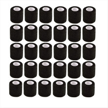 30 stuks zwarte elastische zelfklevende pleisters 5 cm vaste elastische pleisters