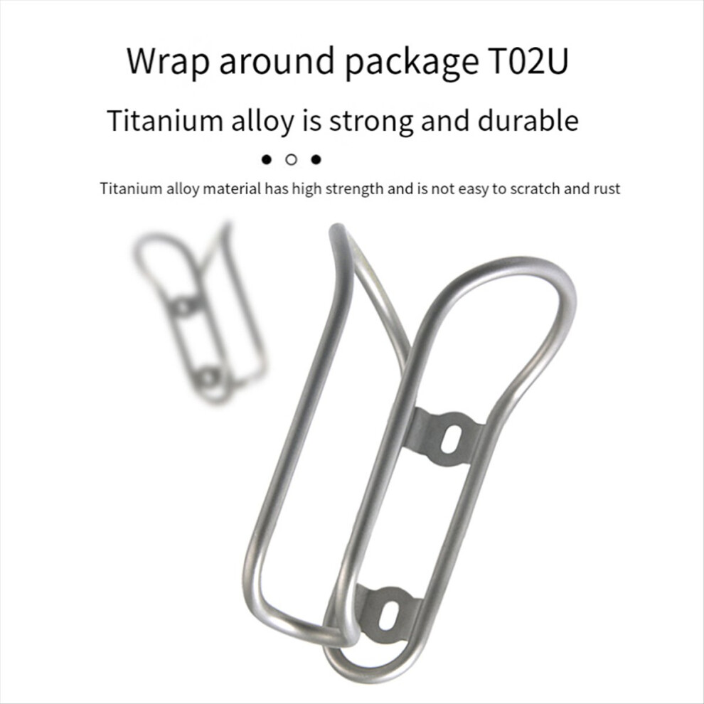 Photos - Basket & Rack Markenlos Titanium Alloy Bike Kettle Rack with Screws Bike Accessories Style B 