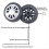 8pc Luggage Wheels Replacement Kit,Mute Caster Replacement Suitcase B 3