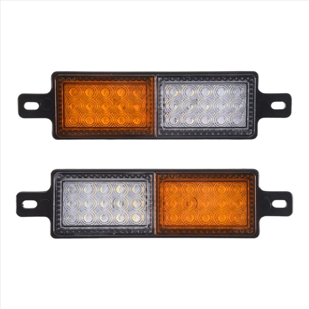 2Pcs 12V 30 Led Car Truck Bull Bar Bullbar Front Bumper Light 4854155068073