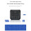 Interruttore a pedale wireless ricaricabile per tablet, smartphone e-book, nero 4