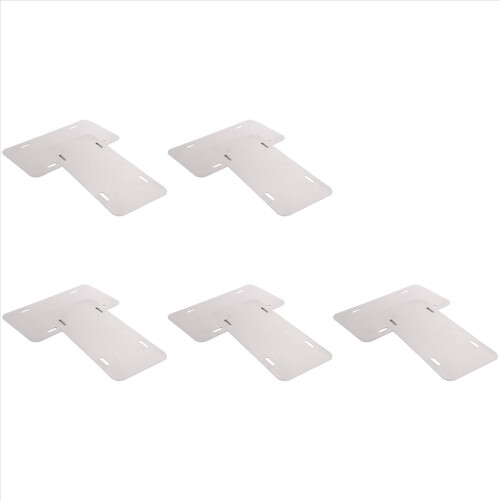 Placas de carro em branco para sublimação, 6 polegadas x 3 polegadas, pacote com 10 unidades, alumínio 1