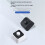 Interruttore a pedale wireless ricaricabile per tablet, smartphone e-book, nero 2