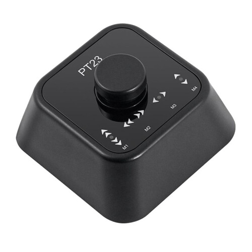 Interruttore a pedale wireless ricaricabile per tablet, smartphone e-book, nero