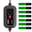 10A 12V Lithium-Batterie Digital MPPT Solar Charge Panel Controller 1