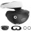 For PS VR2 Headset Silicone Protector Cover Anti-Scratch Replacement Face Interface Grips Case VR Controler Accessories 3