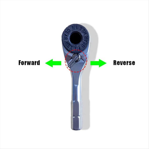 1/4inch Ratchet Wrench 6.35mm Quick Socket Hex Torque Screwdriver 2