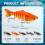 Isca de natação 3D para água doce e salgada, isca de pesca robótica, 6
