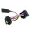 Καλώδιο προσαρμογέα AUX αυτοκινήτου Bluetooth + MIC για 307 407 RD4 2