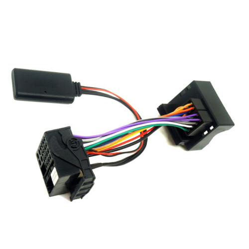 Καλώδιο προσαρμογέα AUX αυτοκινήτου Bluetooth + MIC για 307 407 RD4 1