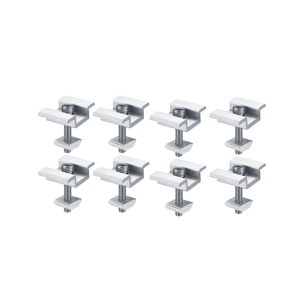8Pcs Solar Panel Mounting Brackets, Clamps, For Pv Solar Panel 30Mm 4854155088552