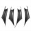 4PCS Car Interior Door Handle Cover Trim for Armrest Pull Cover B 1