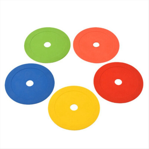 10Pcs Soccer Flat Cones Marker Disc,Speed Agility Training Markers 1