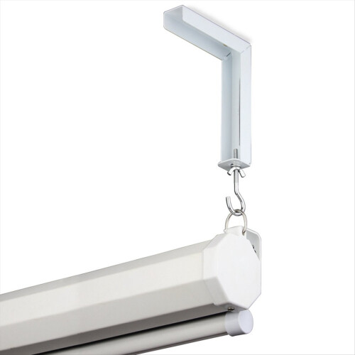 2Pcs Projector Curtain Hanger Projector Screen L-Bracket
