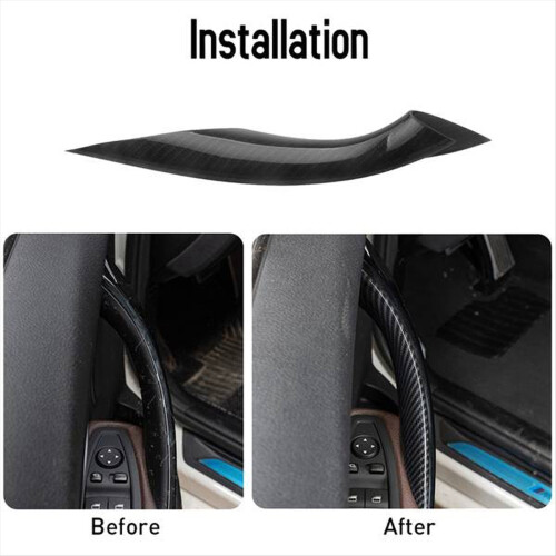 4PCS Car Interior Door Handle Cover Trim for Armrest Pull Cover B 2