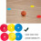 10Pcs Soccer Flat Cones Marker Disc,Speed Agility Training Markers 4
