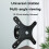 Monitor Mount Stand Wall Mount Arm Hanging Rack 7