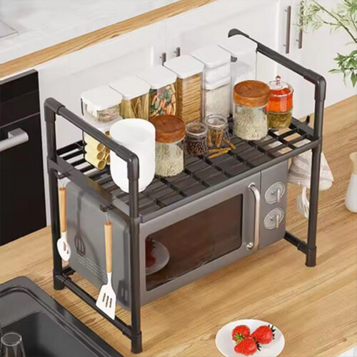 Kitchen Storage Rack Multi-Layer Microwave Rack A 1