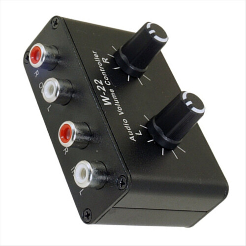 W-22 Passive Stereo Volume Audio Adjustment Controller 2