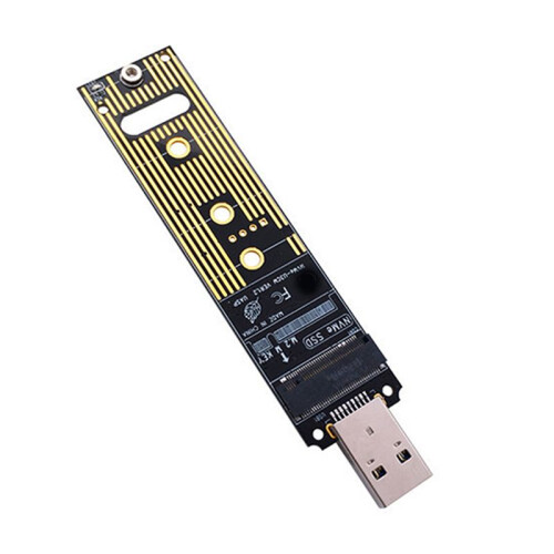 NVME USB-sovitin M.2 NVME SSD - USB 3.1 -sovitin 10 Gbps USB 3.1 Gen 2 1